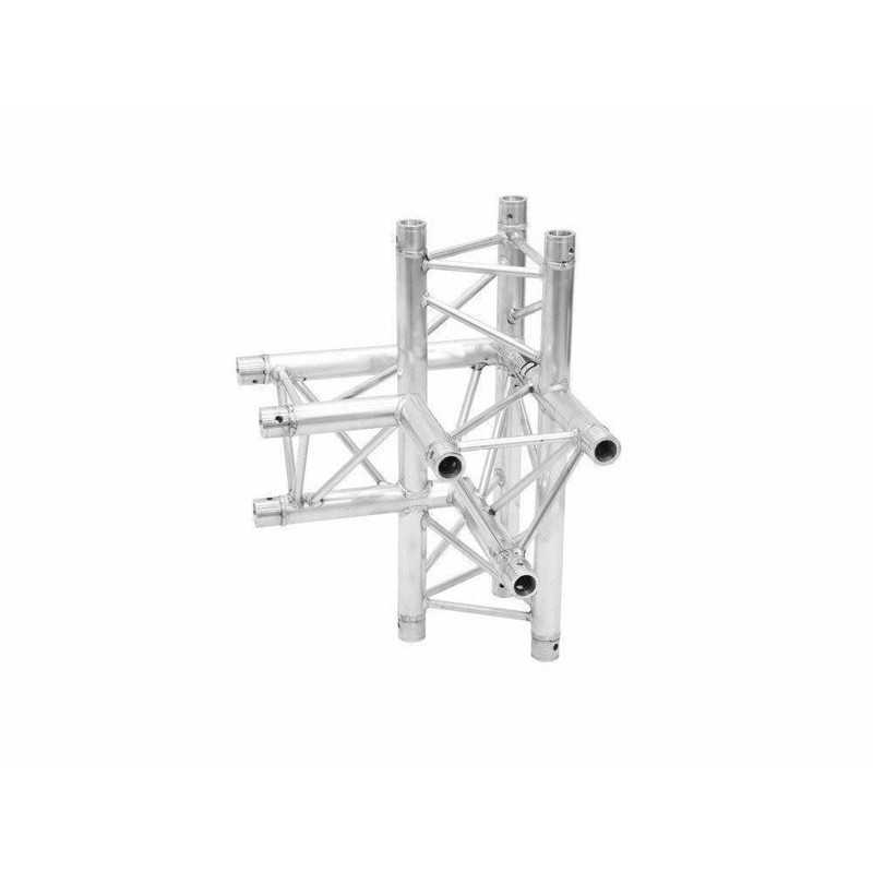 Alutruss 6082 Trekant Truss.  4-vejs T-stykke (AC-45). 90°. 74,30/50 cm. Højre