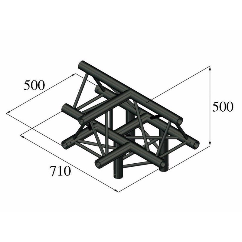 ALUTRUSS TRILOCK S-PAT-43 4-Way Piece /\
