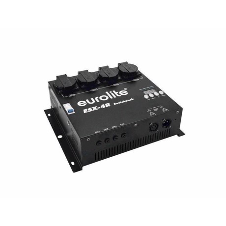EUROLITE ESX-4R DMX RDM Switch Pack, 5 Amp pr. Kanal