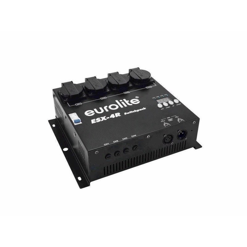 Eurolite ESX-4R DMX RDM Switch Pack, 5 Amp pr. Kanal