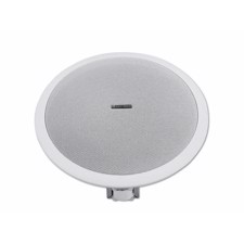 Indbygningshøjttaler 8". 100 Volt. 10 Watt. Ø23 cm. Hvid