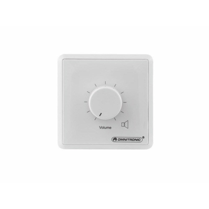 OMNITRONIC PA volume controller, 5 W mono wh