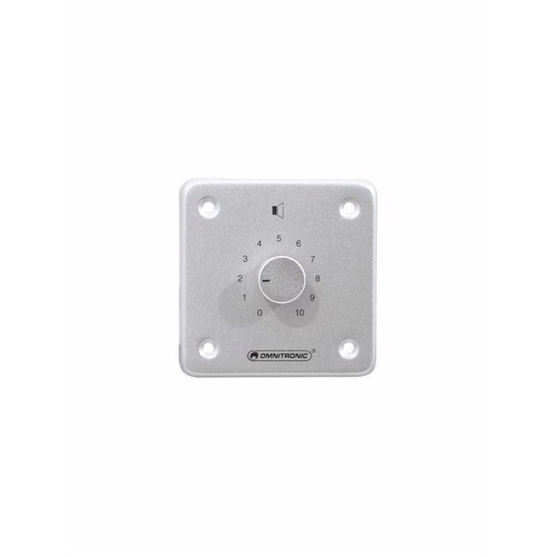 OMNITRONIC PA volume controller 10 W mono sil