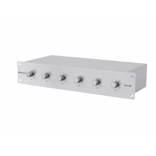 OMNITRONIC PA 6-zone stereo vol cont20W sil