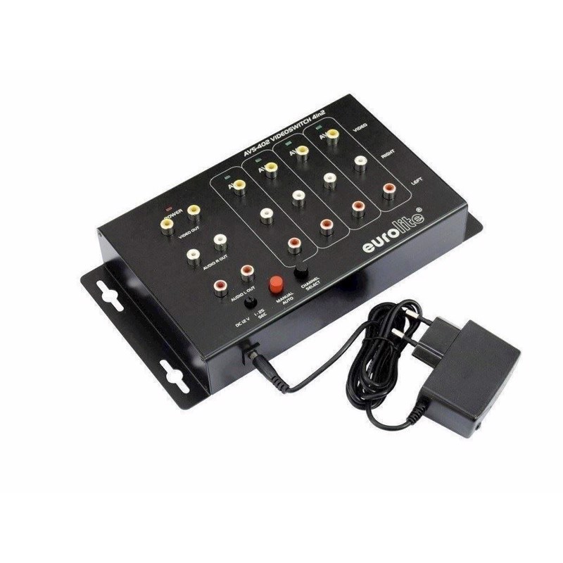 Eurolite AVS-402 Video switch 4in2