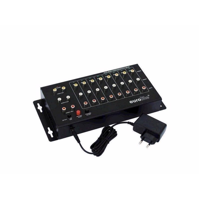 Eurolite AVS-802 Video switch 8in2