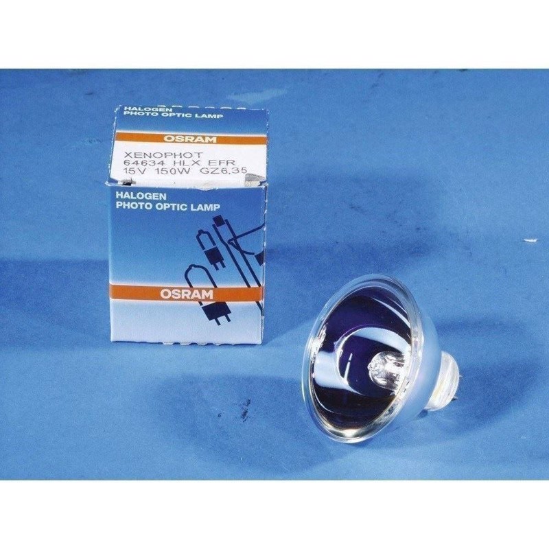 OSRAM EFR 64634HLX A1/232. 15 Volt/150 Watt. GZ6.35