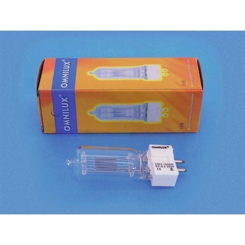 OMNILUX 230V / 1000W GX-9.5 250h 3200K