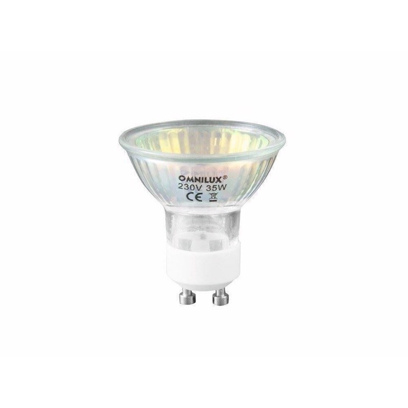 OMNILUX GU-10 230V / 50W 1500h 25 ° rød