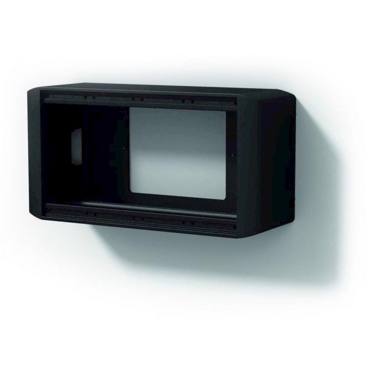 Caymon CASY vægboks til 4 rammer, Sort