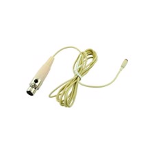 Audac kabel til CMX705, 725, 4 pin mini XLR, Beige