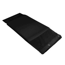 Deco molton bagtæppe. 160 g/m². 3 x 3 meter (BxH). Sort