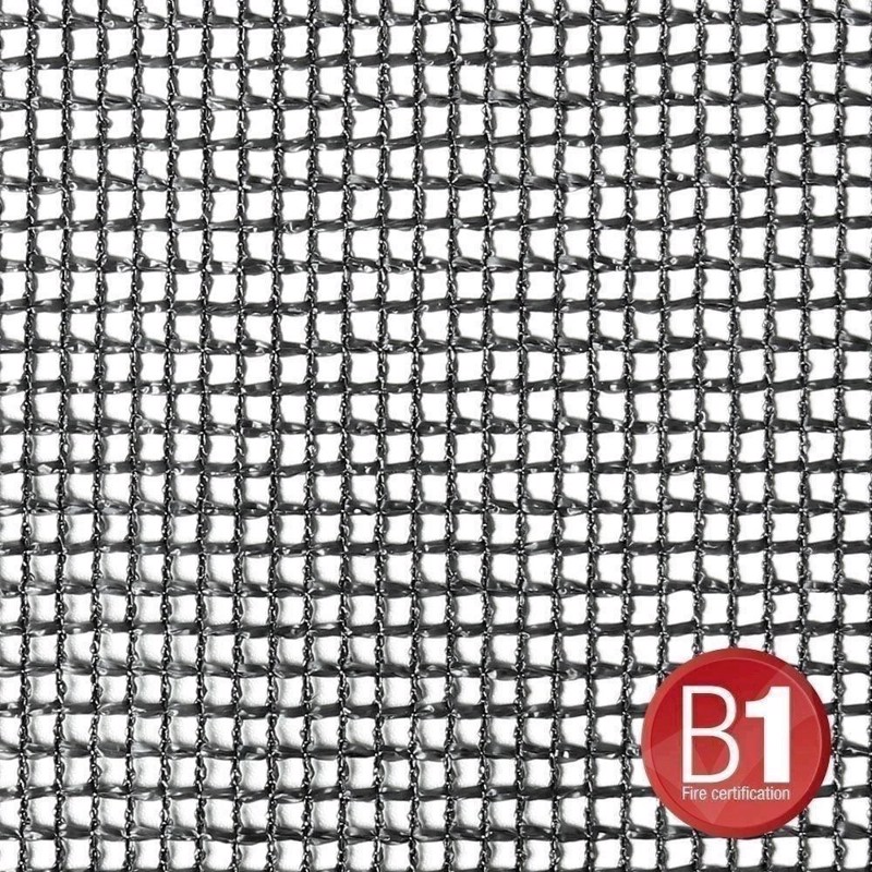 Adam Hall Gauze, material 201 5x6m with eyelets, black - 0156 X 56 B