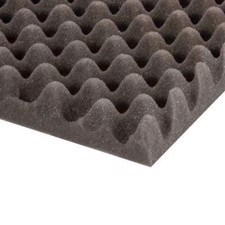 Æggebakkeskum til flightcases. 50 mm. 200 x 100 cm.