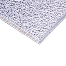 Adam Hall Stucco aluminium on Birch Plywood with Stabilising Foil 9.4 mm - 0229 G