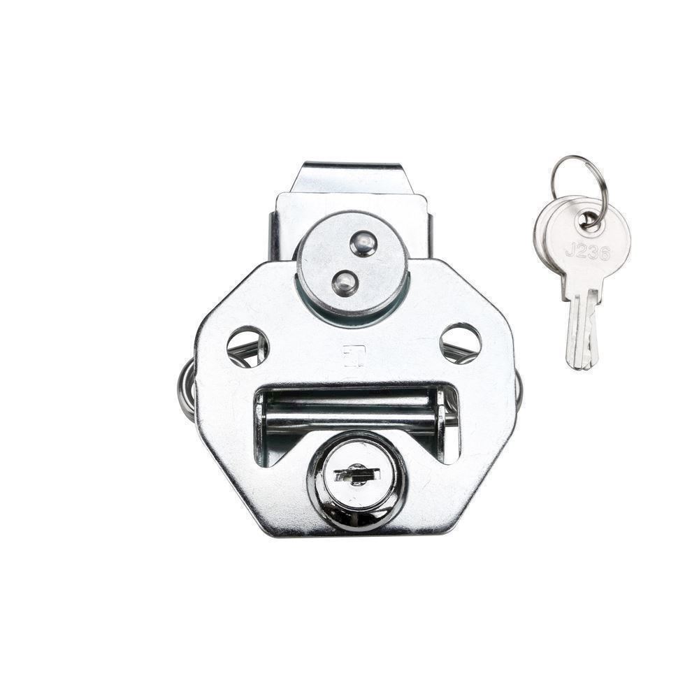 Køb Adam Hall Large butterfly latch, lockable, without dish 17250 CL