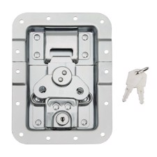 Adam Hall Butterfly Latch V3 large lockable cranked 14 mm deep - 172511 L
