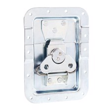 Adam Hall Butterfly Latch large with Spring cranked 14 mm deep - 17251 S