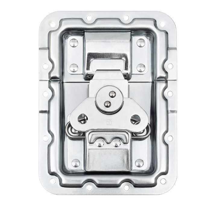 Adam Hall Butterfly Latch V3 large cranked 7 mm deep with Rivet Protection - 172571