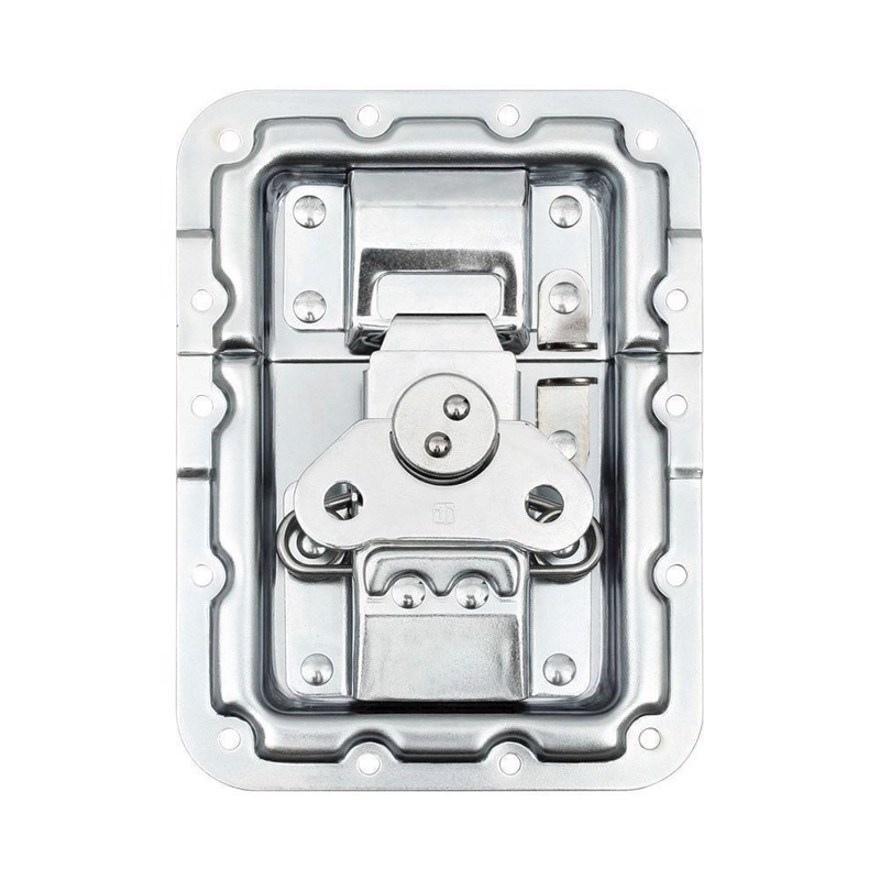 Adam Hall Butterfly Latch V3 large cranked 9 mm deep padlockable with Rivet Protection - 172572 P