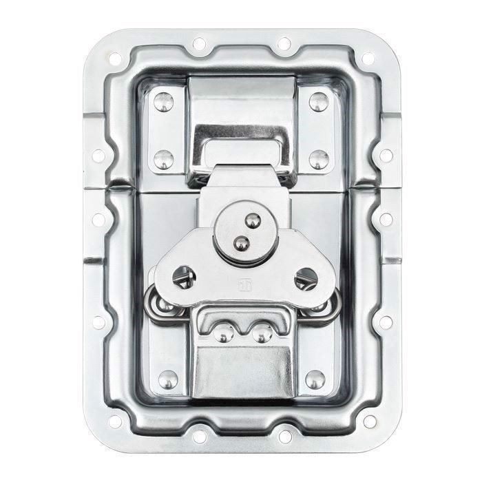 Adam Hall Butterfly Latch V3 large cranked 9 mm deep with Rivet Protection - 172572