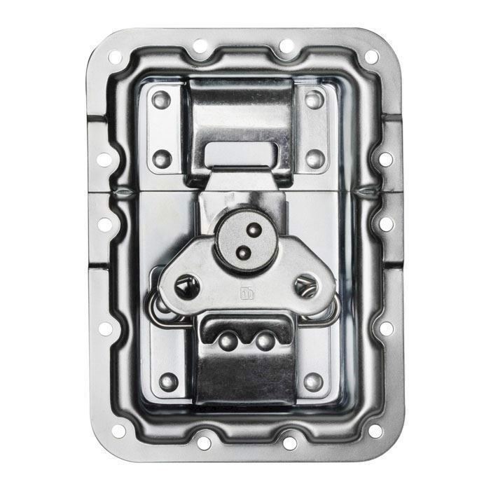 Adam Hall Butterfly Latch V3 large cranked 14 mm deep with Rivet Protection - 172573