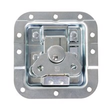 Adam Hall Butterfly Latch medium cranked 12 mm deep padlockable - 17284 P