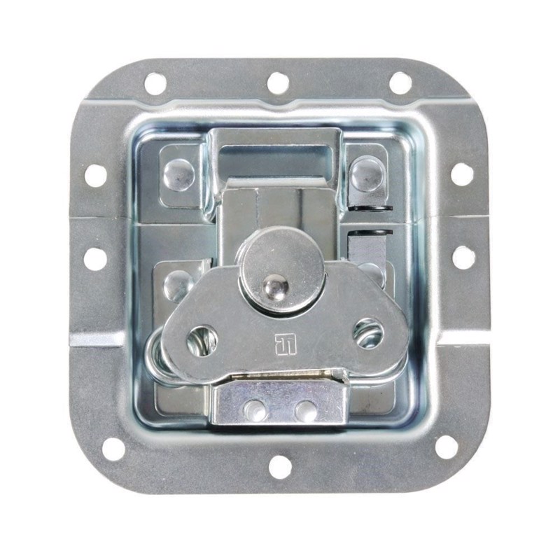 Adam Hall Butterfly Latch medium cranked 12 mm deep padlockable - 17284 P