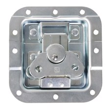 Medium butterflylås. 105 x 102 mm. Undersænket.