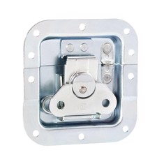 Adam Hall Butterfly Latch medium with Spring half cranked 14 mm deep padlockable - 17293 SP