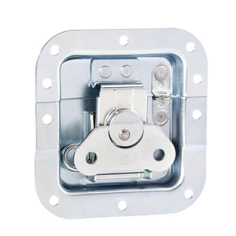 Adam Hall Butterfly Latch medium with Spring half cranked 14 mm deep padlockable - 17293 SP