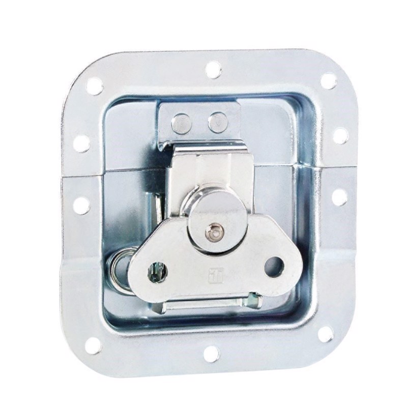 Adam Hall Butterfly Latch medium with Spring half cranked 14 mm deep - 17293 S