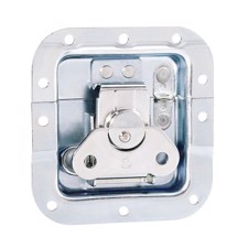 Adam Hall Butterfly Latch medium with Spring cranked 14 mm deep padlockable - 17294 SP