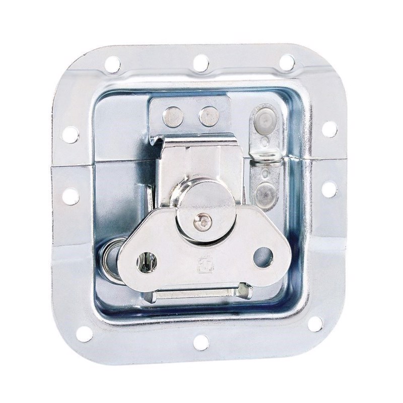 Adam Hall Butterfly Latch medium with Spring cranked 14 mm deep padlockable - 17294 SP