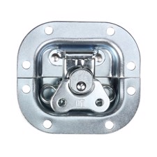 Adam Hall Butterfly Latch small with Spring in small Dish 10 mm deep - 17373 S