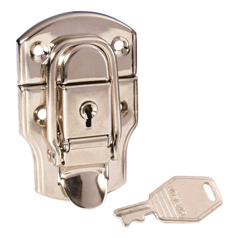 Adam Hall Drawbolt medium nickel-plated lockable - 1908