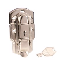 Adam Hall Drawbolt large nickel-plated lockable - 1911