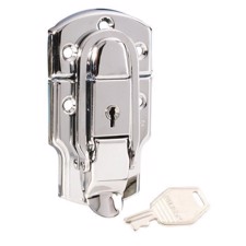 Adam Hall Drawbolt large chrome-plated lockable - 1912