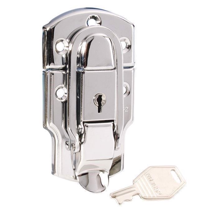Adam Hall Drawbolt large chrome-plated lockable - 1912
