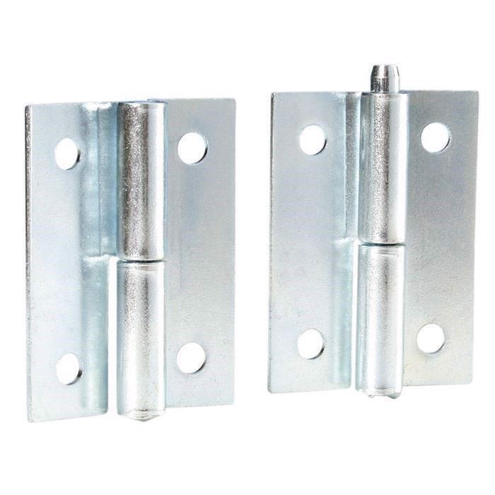Adam Hall Detachable Hinge with Pin galvanised - 2270 R