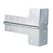 Adam Hall L-shaped Hinge steel galvanised - 2640