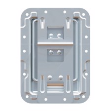 Adam Hall Lid Stay large cranked with Hinge, Click-Stop Function and Rivet Protection - 270838