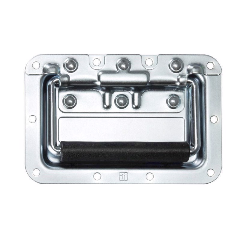 Flip håndtag. Undersænket <br> Adam Hall 34082. 100 x 155 mm.