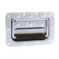 Adam Hall Recessed Sprung Handle medium in Dish 13 mm deep - 34083