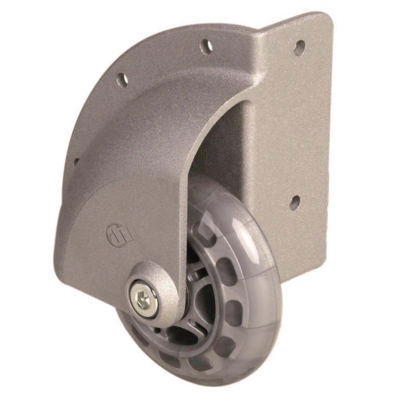 Adam Hall Corner Mount Castor with soft Wheel 75 mm - 37500 S