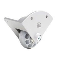 Adam Hall Corner castor with 48 mm wheel in aluminium die-cast housing - 37600 S