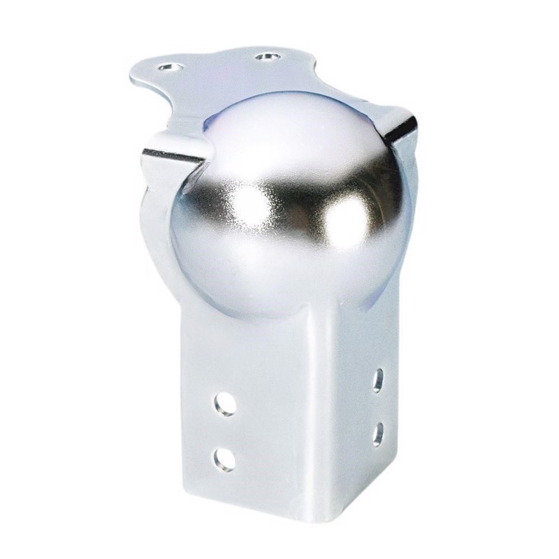 Flightcase hjørne stor. 65 x 75 mm. Integreret 32 mm. vinkel