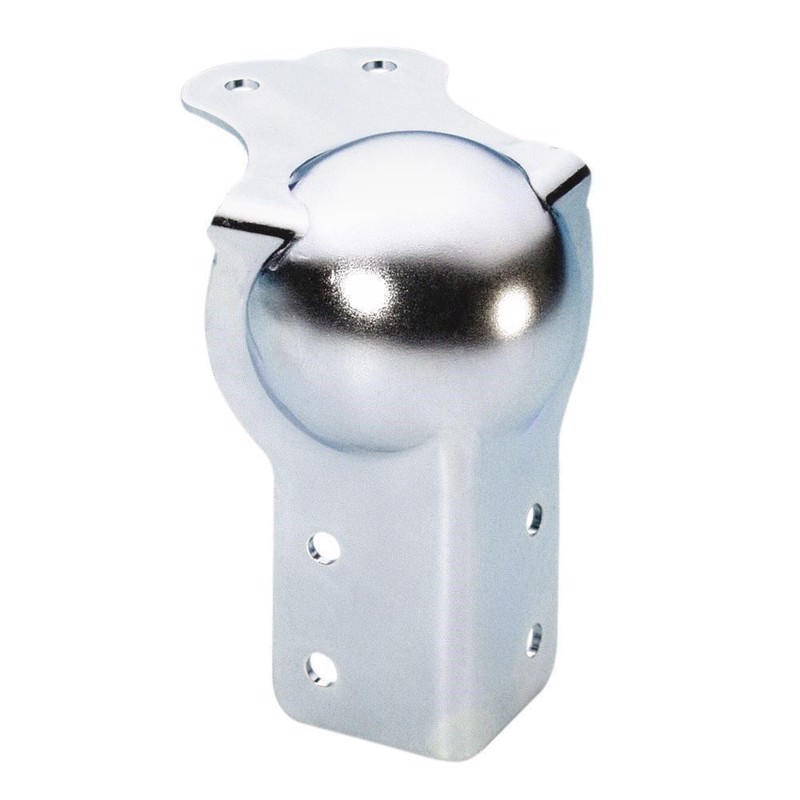 Flightcase hjørne stor. 65 x 80 mm. Integreret 30 mm. vinkel