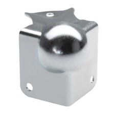 Adam Hall Ball Corner small cranked 22 mm with integrated Corner Brace 37 mm - 41143