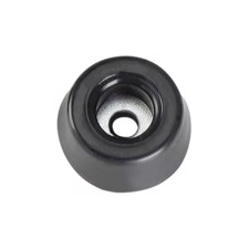 Gummifod 20 x 9 mm. Sort.